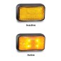 Marker Light - Ledson - 2.3" - 5.8cm - Amber - 12V-24V