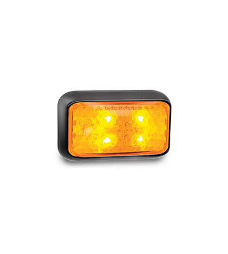 Marker Light - Ledson - 2.3" - 5.8cm - Amber - 12V-24V Marker Light - Ledson - 2.3" - 5.8cm - Amber - 12V-24V