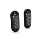 Bakljus - Denali - T3 Switchback signalbelysning - 2.9" - 7.4cm - Broms - Blink - Set