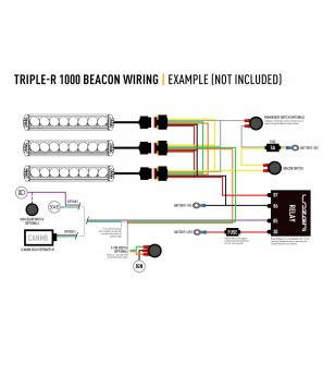 Lazer Triple-R 1000 Gen2 White with beacon - 00R8-BCN-W