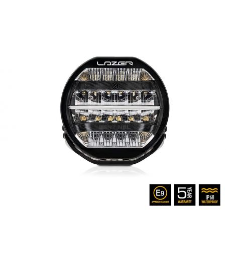 Lazer Sentinel Black - med positionsljus - 0S9-PL-SM