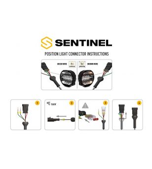 Lazer Sentinel 9" Black - met positielicht - 0S9-PL-SM