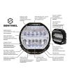 Lazer Sentinel Chrome mit Positionslicht - 0S9-PL-CHR-SM