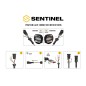 Extraljus - Lazer - Sentinel 9 - 8.9" - 22.5cm - Krom - Positionsljus Vit/Bärnsten - Driving Extraljus - Lazer - Sentinel 9 - 8.9" - 22.5cm - Krom - Positionsljus Vit/Bärnsten - Driving