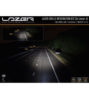 RAM 1500 (2019+) Lazer LED Grille kit - GK-R1500-02K