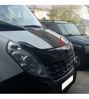 Renault Master 2014- Steinschutz Schwarz - 6125202F - Lights and Styling