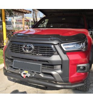 TOYOTA HILUX 21+ Stone Guard Black - 7025202FD