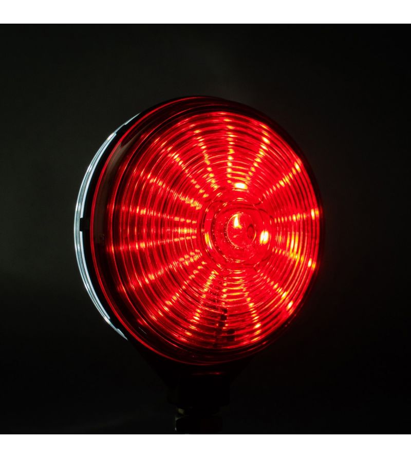 Spansk lampa - Ledson - LED - Vit/Röd - 12V-30V Spansk lampa - Ledson - LED - Vit/Röd - 12V-30V