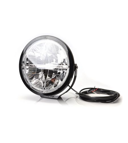 Verstraler - WAS - W116 - 9.1" - 23cm - Lijn + Ring - Positielicht Wit - Driving