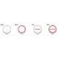Driving light - WAS - W116 - 9.1" - 23cm - Line - Position light White - Driving Driving light - WAS - W116 - 9.1" - 23cm - Line - Position light White - Driving