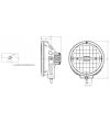 WAS W116 LED Driving Light - 869-30 - Lights and Styling