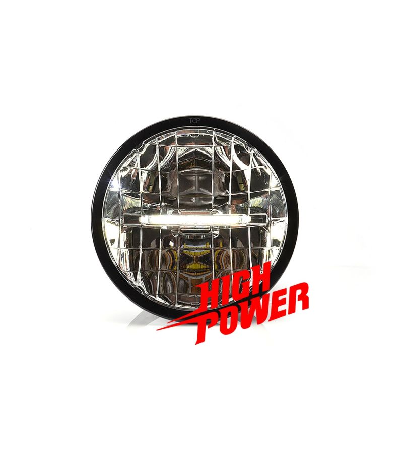 Extraljus - WAS - W116 High Power - 9.1" - 23cm - Linje - Positionsljus Vit - Driving Extraljus - WAS - W116 High Power - 9.1" - 23cm - Linje - Positionsljus Vit - Driving