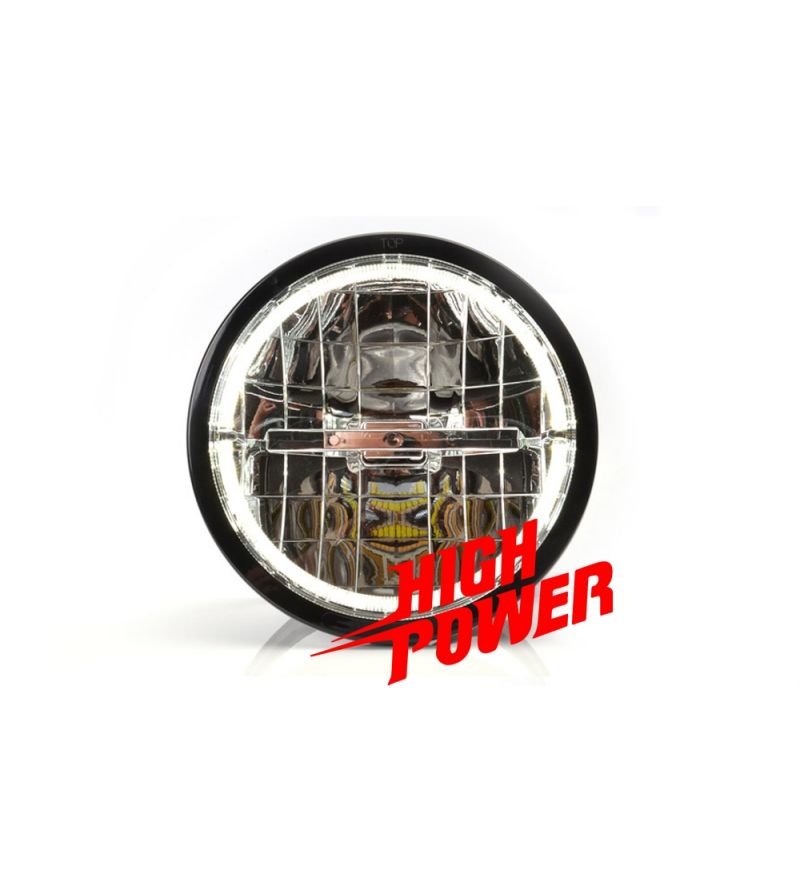 Extraljus - WAS - W116 High Power - 9.1" - 23cm - Ringa - Positionsljus Vit - Driving Extraljus - WAS - W116 High Power - 9.1" - 23cm - Ringa - Positionsljus Vit - Driving