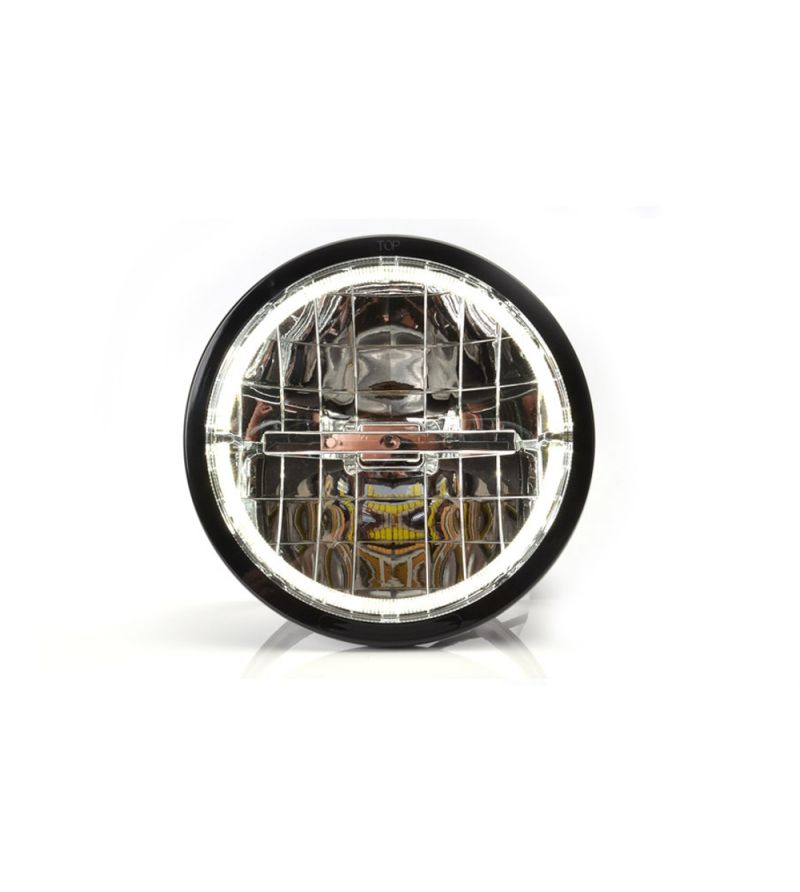 Fernscheinwerfer - WAS - W116 - 9.1" - 23cm - Ring - Positionslicht Weiß - Driving Fernscheinwerfer - WAS - W116 - 9.1" - 23cm - Ring - Positionslicht Weiß - Driving