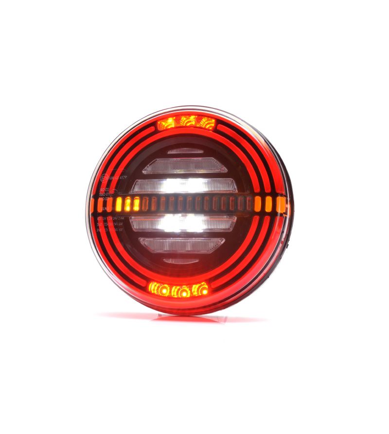 WAS W193DD Bakljus ʺHamburgerʺ Multifunktionell Höger - 1354DDP - Lights and Styling