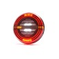 Achterlicht - WAS - W193 DD - Rechts - 5.6" - 14.2cm - LED - Dynamisch knipperlicht - Achter - Rem - Richting - Achteruit - Mist - 12V-24V Achterlicht - WAS - W193 DD - Rechts - 5.6" - 14.2cm - LED - Dynamisch knipperlicht - Achter - Rem - Richting - Achteruit - Mist - 12V-24V