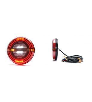 WAS W193DD Bakljus ʺHamburgerʺ Multifunktionell Höger - 1354DDP - Lights and Styling