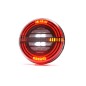 Tail light - WAS - W193 DD - Left - 5.6" - 14.2cm - LED - Dynamic indicator - Tail - Brake - Ind - Rev - Fog - 12V-24V