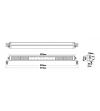 LEDSON Phoenix+ LED bar 20" med blixt - 33305215