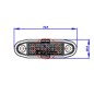 Marker Light - Boreman - 4500 - 3" - 7.7cm - Easy Fit - Red - 12V-24V Marker Light - Boreman - 4500 - 3" - 7.7cm - Easy Fit - Red - 12V-24V