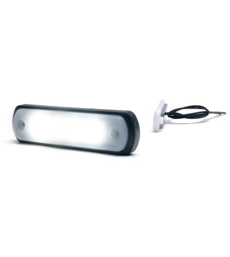 Markeringslicht - WAS - W189 N - Neon - 4.3" - 11cm - Melkwit - Wit - 12V-24V