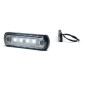 Marker Light - WAS - W189 - 4.3" - 11cm - Clear - White - 12V-24V Marker Light - WAS - W189 - 4.3" - 11cm - Clear - White - 12V-24V