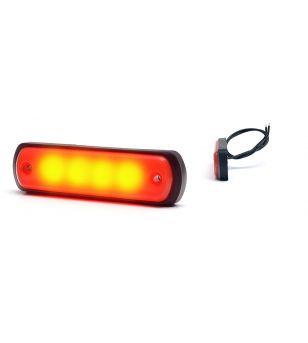 Marker Light - WAS - W189 N - Neon - 11cm - Red - 12V-24V