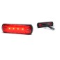 Marker Light - WAS - W189 - 4.3" - 11cm - Red - 12V-24V Marker Light - WAS - W189 - 4.3" - 11cm - Red - 12V-24V