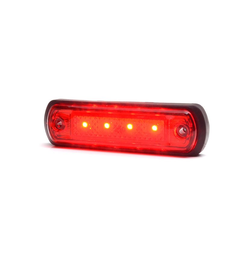 Markeringslicht - WAS - W189 - 4.3" - 11cm - Rood - 12V-24V Markeringslicht - WAS - W189 - 4.3" - 11cm - Rood - 12V-24V
