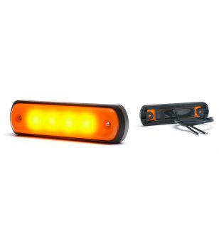 Marker Light - WAS - W189 N - Neon - 11cm - Amber - 12V-24V