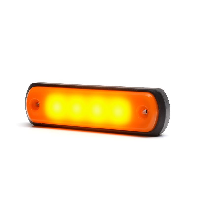 Marker Light - WAS - W189 N - Neon - 4.3" - 11cm - Amber - 12V-24V Marker Light - WAS - W189 N - Neon - 4.3" - 11cm - Amber - 12V-24V