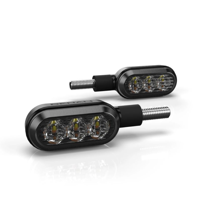 DENALI T3 Switchback M8 LED Turn Signals - Rear - DNL.T3.10100 - Lights and Styling