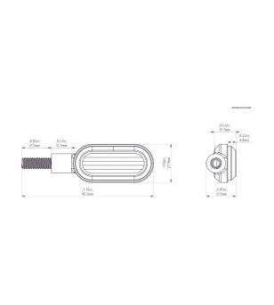 DENALI T3 Switchback M8 LED-Blinker – hinten - DNL.T3.10100 - Lights and Styling