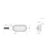 DENALI T3 Switchback M8 LED-Blinker – hinten - DNL.T3.10100 - Lights and Styling