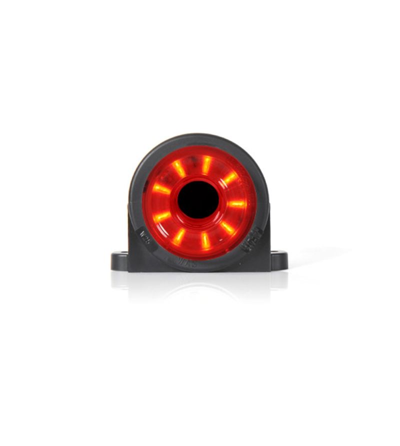 Marker Light - WAS - W25 WW - 3.1" - 7.8cm - LED - Red - 12V-24V Marker Light - WAS - W25 WW - 3.1" - 7.8cm - LED - Red - 12V-24V