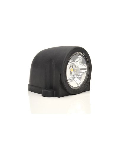 Markeringsljus - WAS - W25 STAR - 3.1" - 7.8cm - LED - Klar - Vit - 12V-24V
