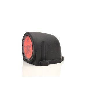 Markeringsljus - WAS - W25 STAR - 6cm - LED - Röd - 12V-24V 