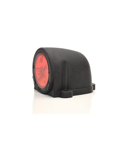 Markeringsljus - WAS - W25 STAR - 3.1" - 7.8cm - LED - Röd - 12V-24V