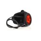 Marker Light - WAS - W25 STAR - 3.1" - 7.8cm - LED - Red - 12V-24V Marker Light - WAS - W25 STAR - 3.1" - 7.8cm - LED - Red - 12V-24V