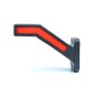 Gummiarm - WAS - W168 6D Neon - Vänster - 7.3" - 18.5cm - LED - Dynamiskt blinkljus - Vit/Bärnsten/Röd - 12V-24V - Gummiarm - WAS - W168 6D Neon - Vänster - 7.3" - 18.5cm - LED - Dynamiskt blinkljus - Vit/Bärnsten/Röd - 12V-24V -