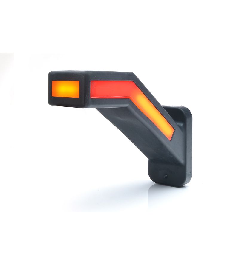 Side marker light - WAS - W168 6D Neon - Left - 7.3" - 18.5cm - LED - Dynamic indicator - White/Amber/Red - 12V-24V Side marker light - WAS - W168 6D Neon - Left - 7.3" - 18.5cm - LED - Dynamic indicator - White/Amber/Red - 12V-24V