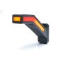Breedtelamp - WAS - W168 6D Neon - Links - 7.3" - 18.5cm - LED - Dynamisch knipperlicht - Wit/Amber/Rood - 12V-24V Breedtelamp - WAS - W168 6D Neon - Links - 7.3" - 18.5cm - LED - Dynamisch knipperlicht - Wit/Amber/Rood - 12V-24V