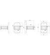 WAS W168.3 Width Pole Neon - front/side/tail marker - 1169 - Lights and Styling