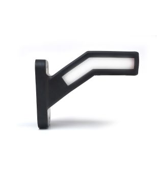 Gummiarm - WAS - W168 2 Neon - Vänster - LED - Vit/Bärnsten/Röd - 12V-24V - 
