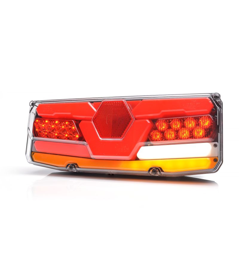 Bakljus - WAS - W171 DD - Vänster - 13.8" - 35cm - LED - Dynamiskt blinkljus - Bak - Broms - Blink - Back - Dim - 12V-24V Bakljus - WAS - W171 DD - Vänster - 13.8" - 35cm - LED - Dynamiskt blinkljus - Bak - Broms - Blink - Back - Dim - 12V-24V