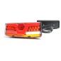 Tail light - WAS - W171 DD - Left - 13.8" - 35cm - LED - Dynamic indicator - Tail - Brake - Ind - Rev - Fog - 12V-24V