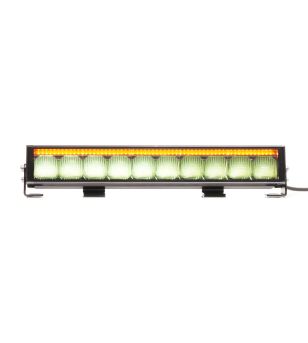 WAS W223.2 LEDbar PANTERA Dark - with warning light (amber) - 1585 DARK - Lights and Styling