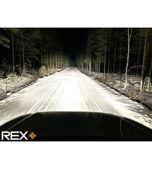 LEDSON Rex+ LED-bar 20,5" vit/bärnstensljus - 33491189