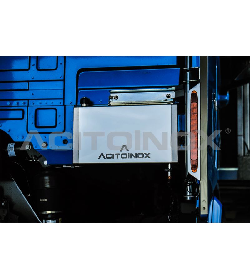 Inox Delar - Acitoinox - Watertank - 13 liter - DAF - XG/XG+ - 2021+ Inox Delar - Acitoinox - Watertank - 13 liter - DAF - XG/XG+ - 2021+