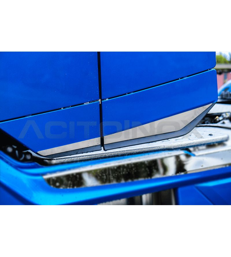 Inox-Teile - Acitoinox - Profile Spoiler - Satz - DAF - XG+ - 2021+ Inox-Teile - Acitoinox - Profile Spoiler - Satz - DAF - XG+ - 2021+